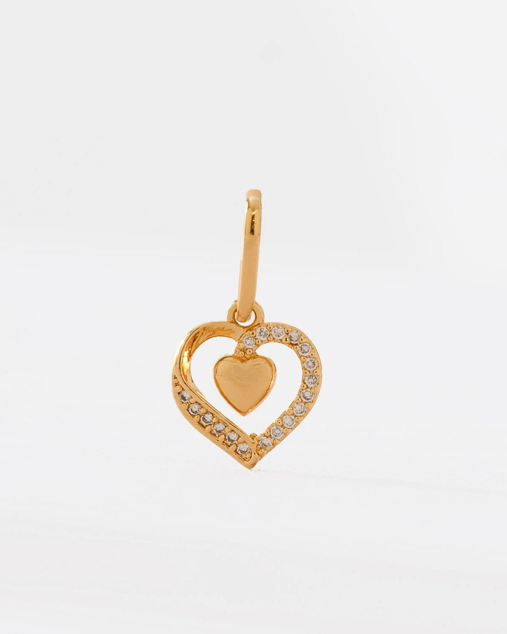 Dije Double Heart