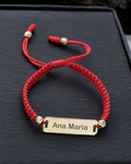Manilla placa personalizada bebes