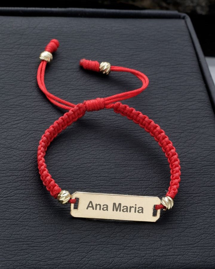 Manilla placa personalizada bebes