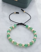 2 Manillas pareja , Piedra Jade