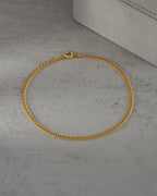 Pulsera Cubana Continua IT 2,3 mm 19 Cms