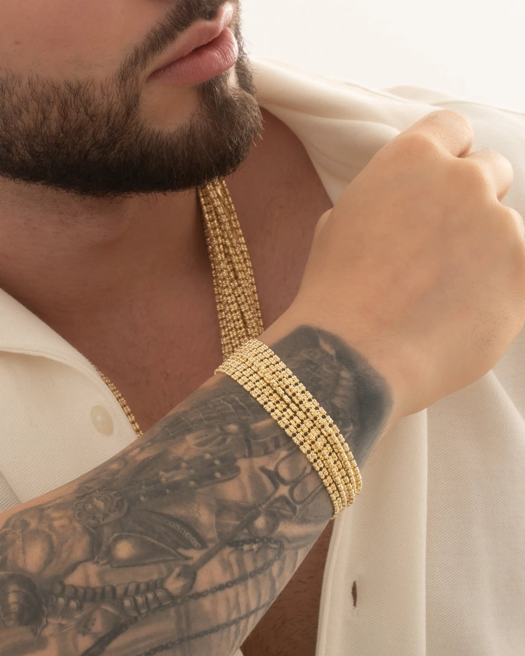 Pulseras ICE GOLD 2L IT 19.5 Cms