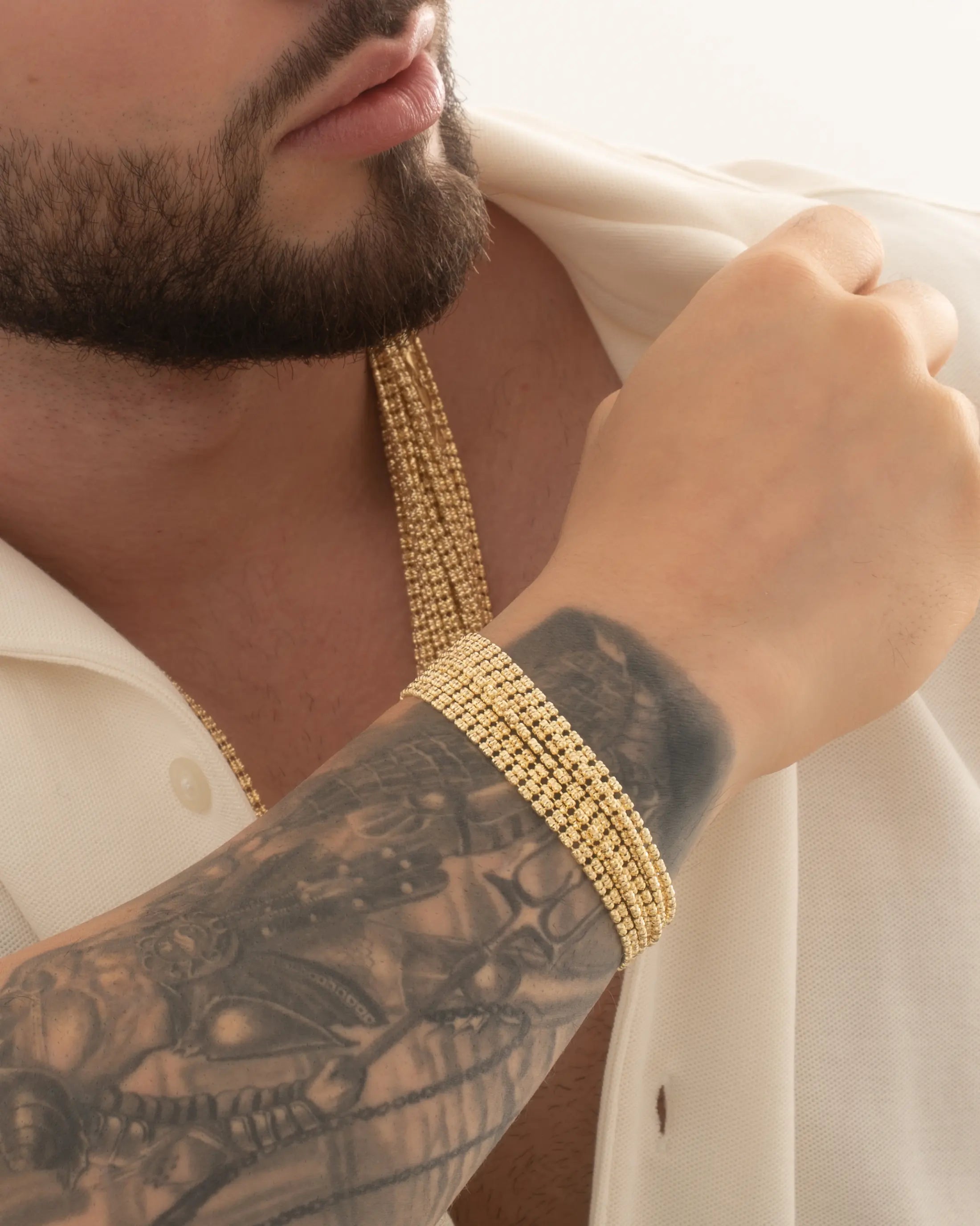 Pulseras ICE GOLD 2L IT 19.5 Cms