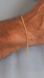 Pulseras Cubanita IT 1,5 mm 19.5 Cms