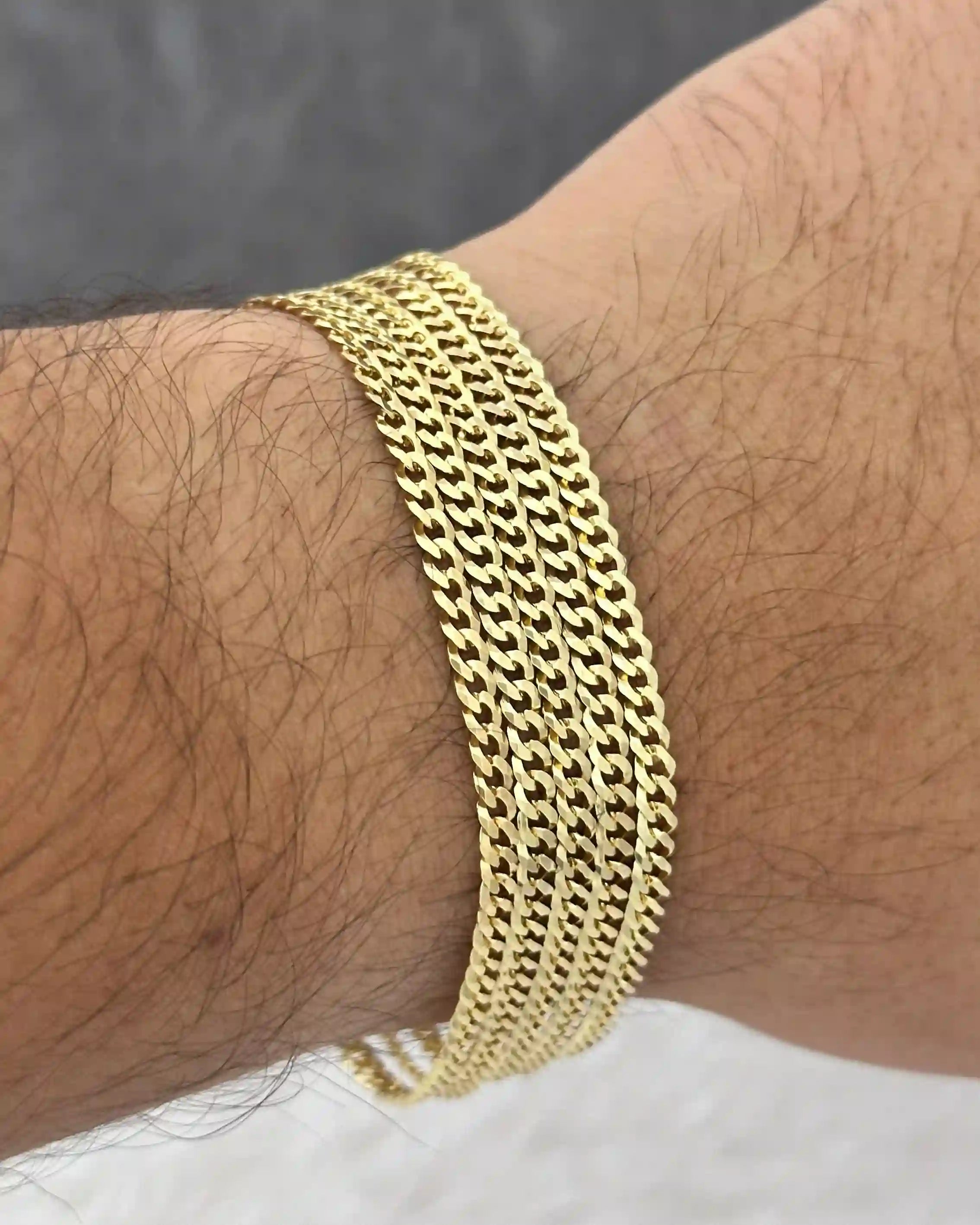 Pulseras Cuban Link IT 3,1 mm 19 Cms