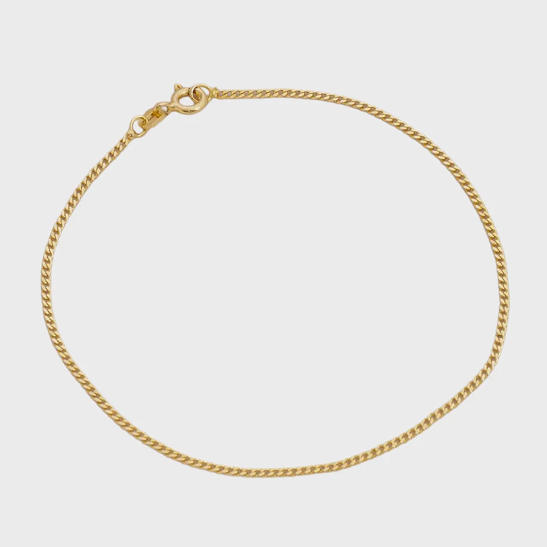 Pulseras Cubanita IT 1,5 mm 19.5 Cms