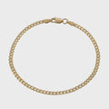 Pulseras Cubana IT 3 mm 19.5 Cms