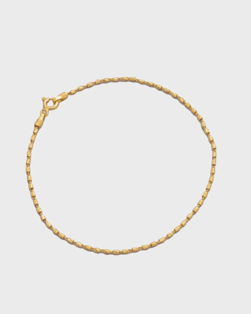 Pulseras Tube Gold IT 19.5 Cms