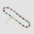 Tobilleras Ojo Turco Multicolor 23 Cms + 2 Cms Extensor