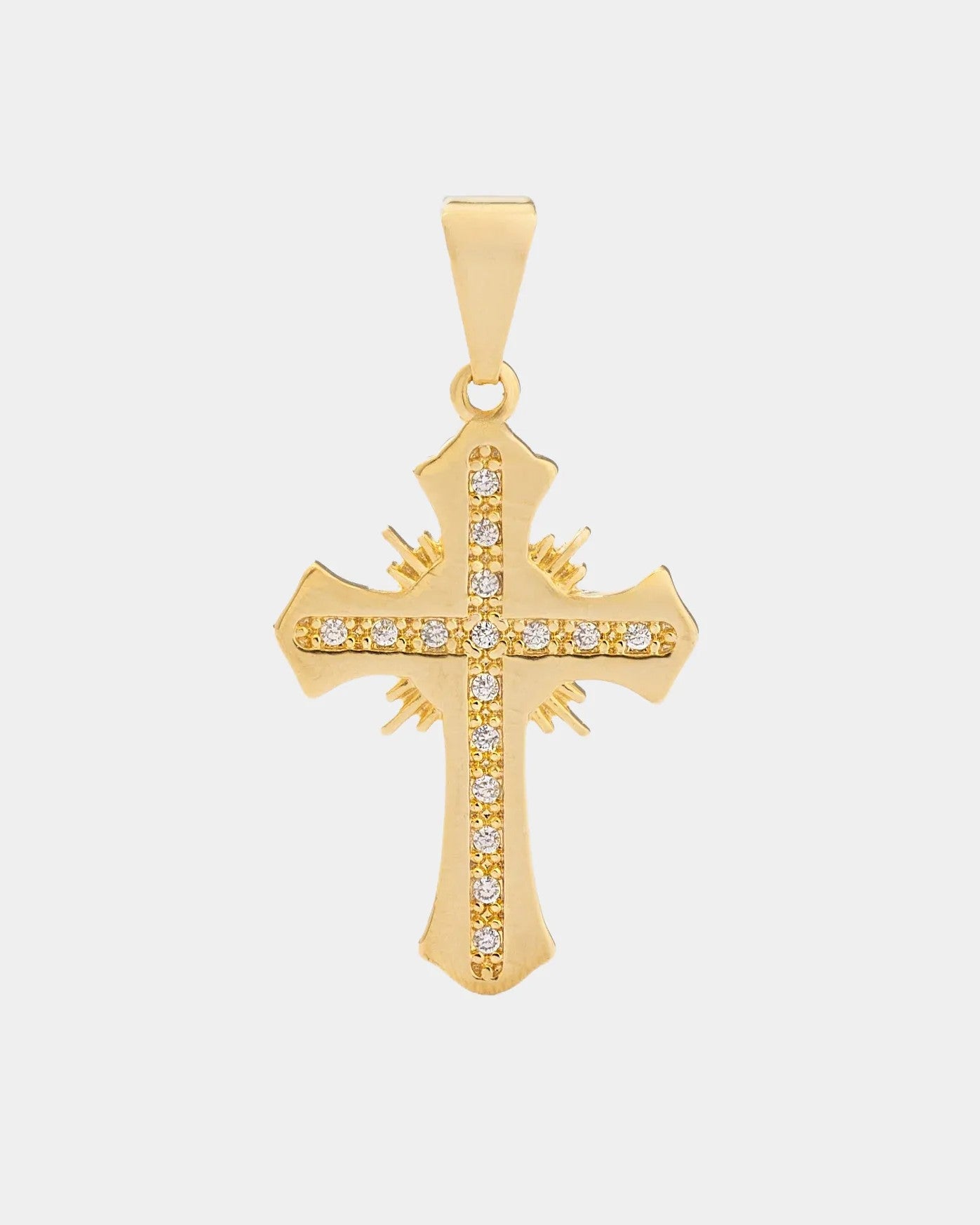 Diije Cruz Sagrada Circonias Cristal