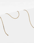 Cadena Caracol Plana 1.80 mm 45 Cms