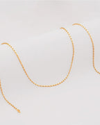 Cadena Tube Gold IT 65 Cms