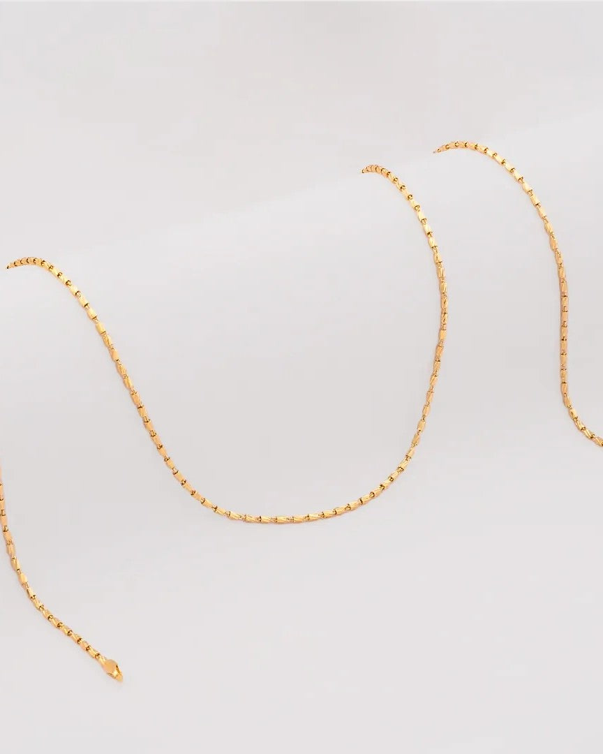 Cadena Tube Gold IT 65 Cms