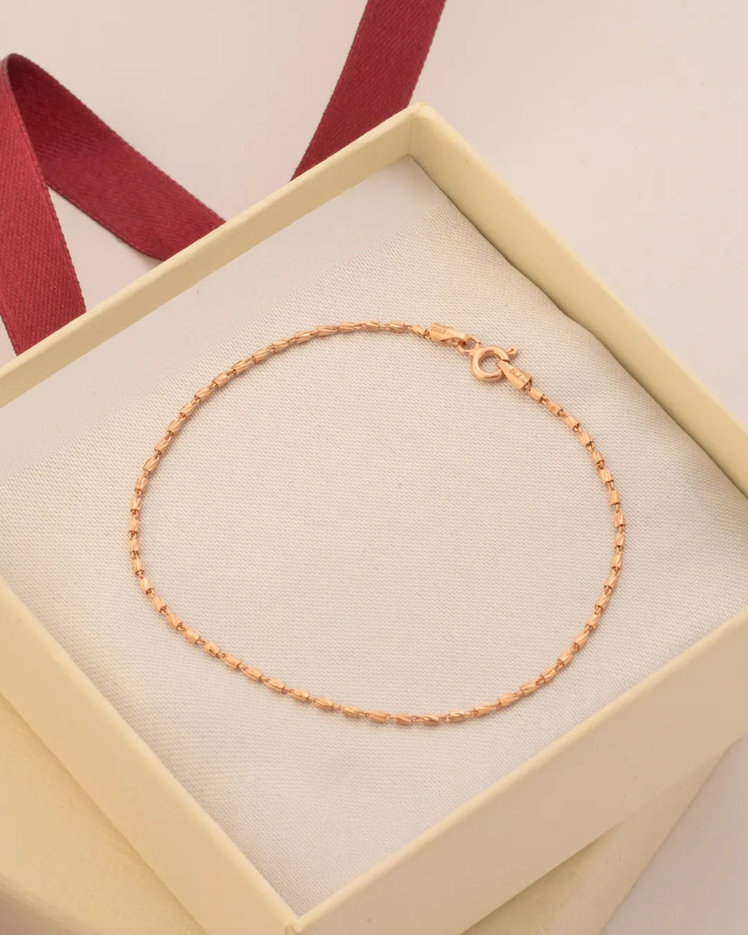 Pulseras Tube Gold IT 19.5 Cms
